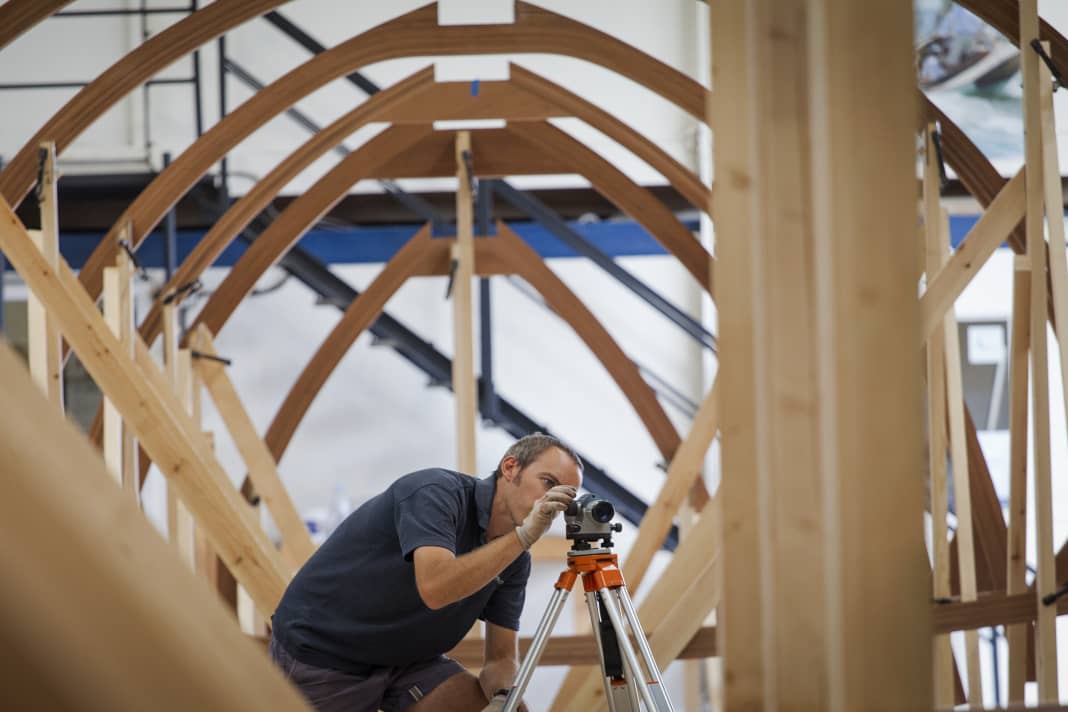 Le Spirit 111 en construction