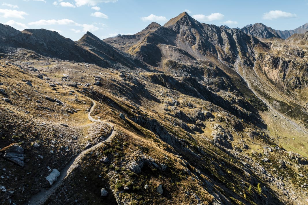 Der Passo Venerocolo hat es leider doch nicht in die finale BIKE Transalp-Strecke 2024 geschafft, ist aber ein Highlight mit dem E-MTB!