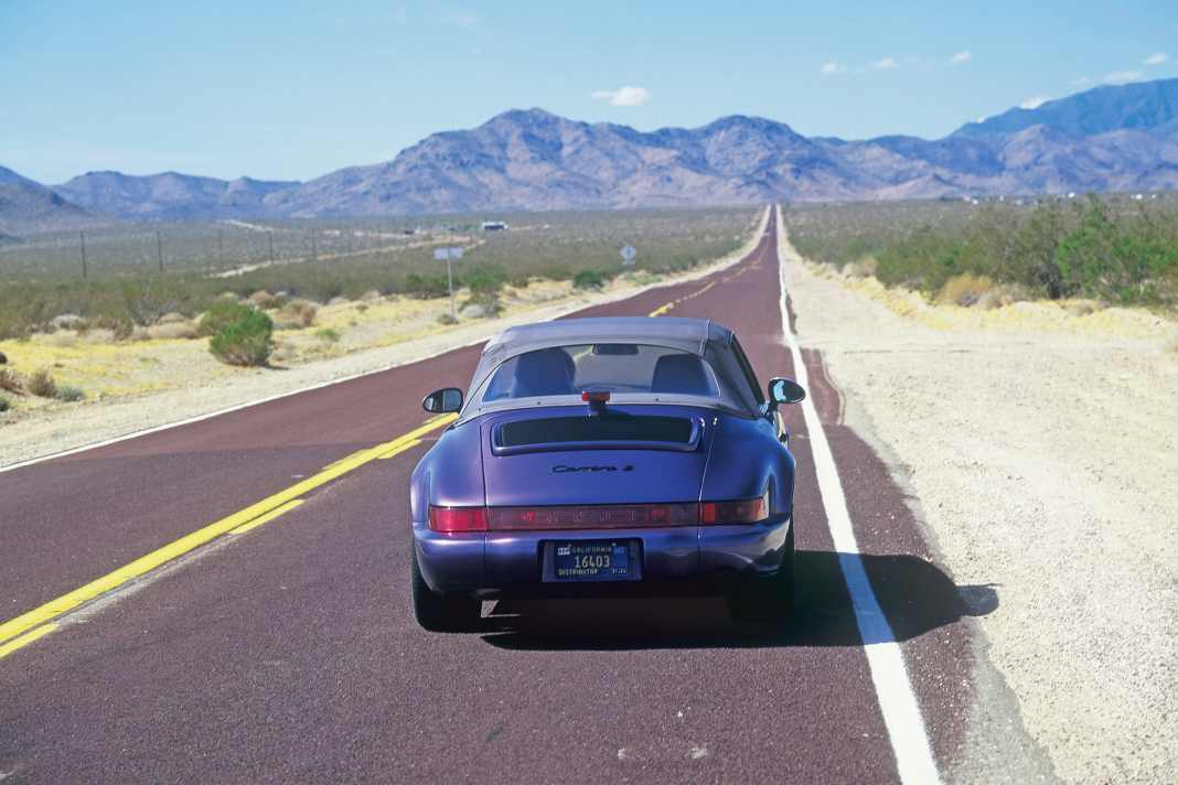 Im Porsche 964 Cabrio durch Kalifornien cruisen – ein Traum, der für Maren Braun und ihre Mutter Brita vor über 30 Jahren in Erfüllung ging