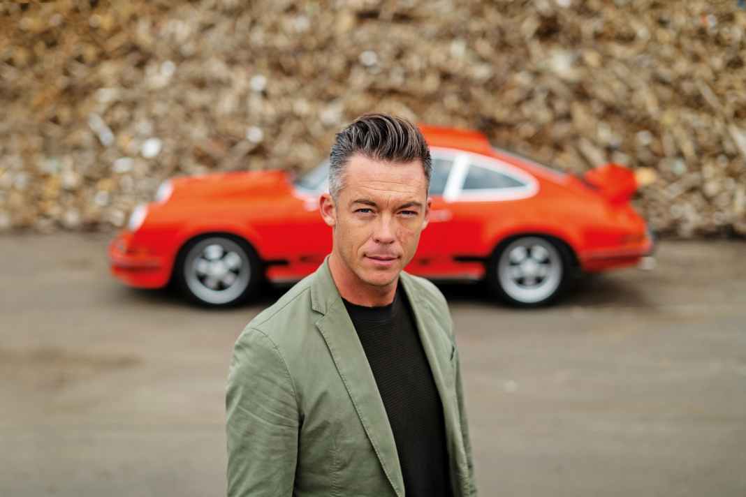 Immer fokussiert: Vieles im Leben von André Lotterer dreht sich um Geschwindigkeit und Limits. Einen Tag mit seinem Oldtimer weiß er umso mehr  zu schätzen.