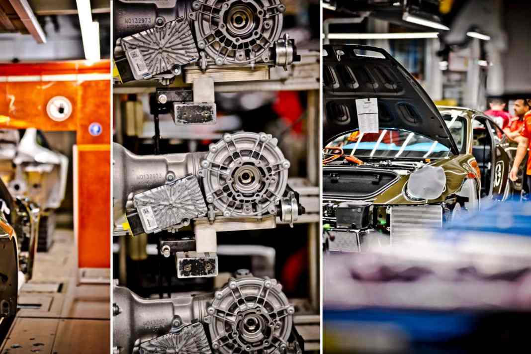Entstehung des Porsche GT3 Bergsport in Zuffenhausen