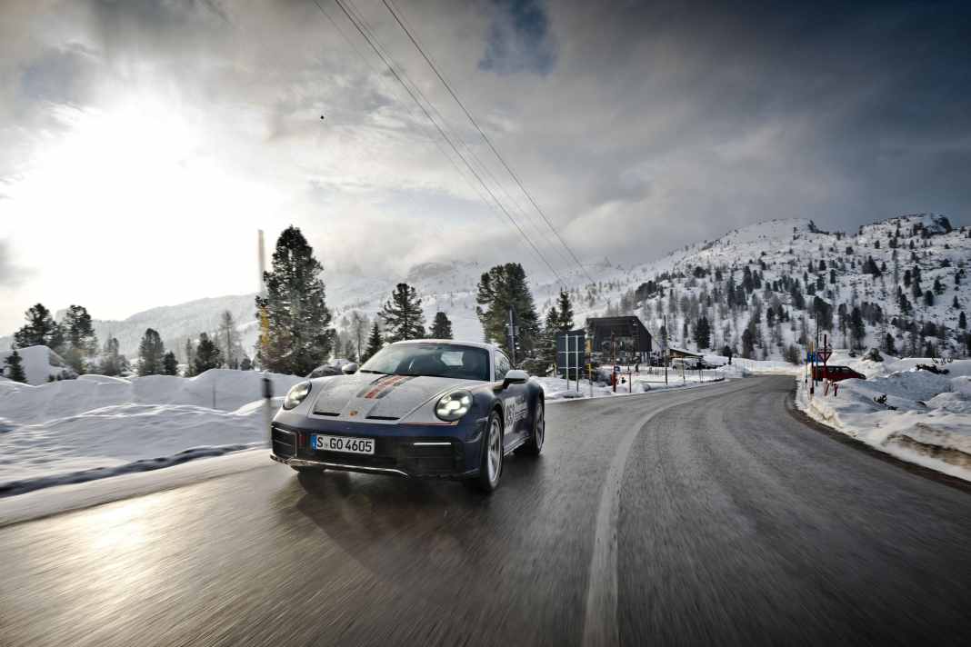 Porsche 911 Dakar, Dolomiten, 2026