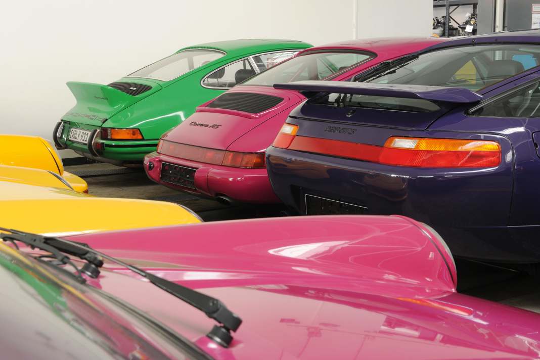 Stimmungsmacher: Porsche war schon immer bunt. Und historische Farben feiern ihr Comeback