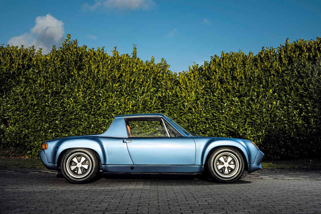 So sieht das Original aus: Die Optik des Porsche 916 orientierte sich zwar an der des 914/6 GT, doch er gab sich als souveräner Luxus-GT.