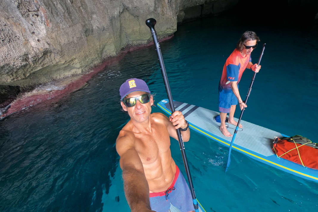 The perfect hiding place: perhaps the Moorish pirate Xoroi sought shelter from the Spanish musket balls in this cave.