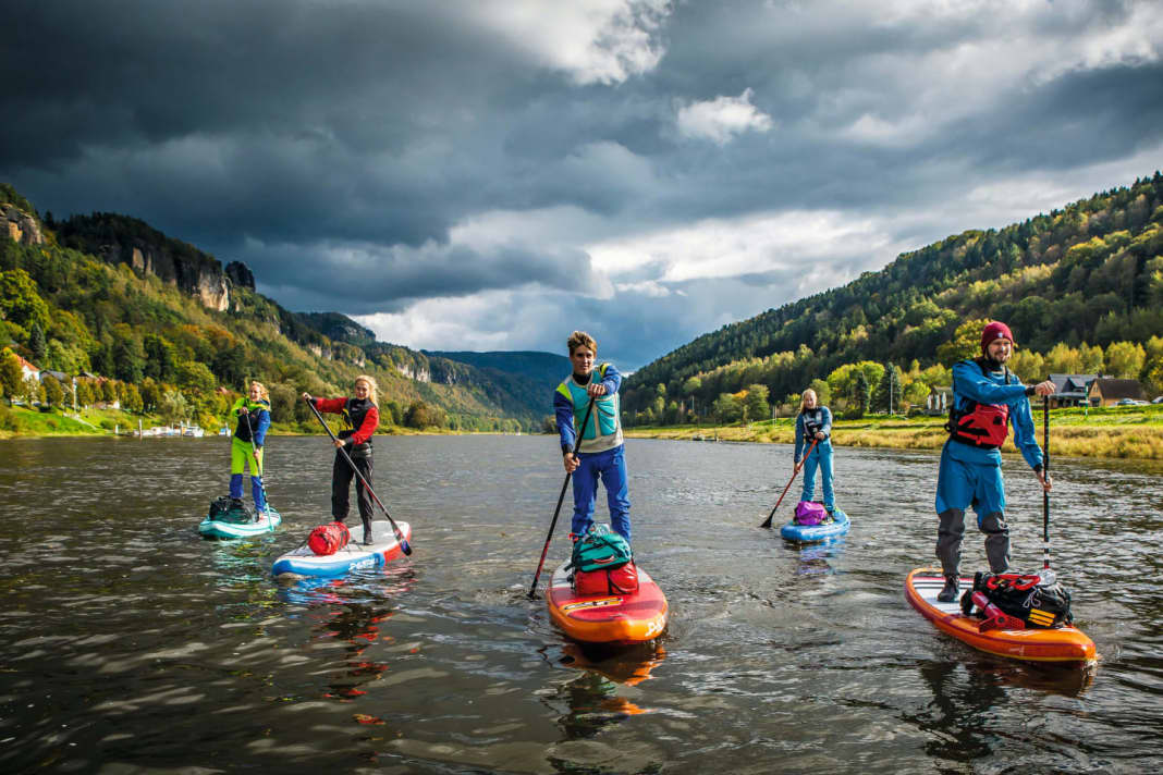 Der Herbst belohnte unsere Helden mit prächtigen Farben, die Temperaturen hätten sie aber auch gerne etwas sommerlicher genommen.