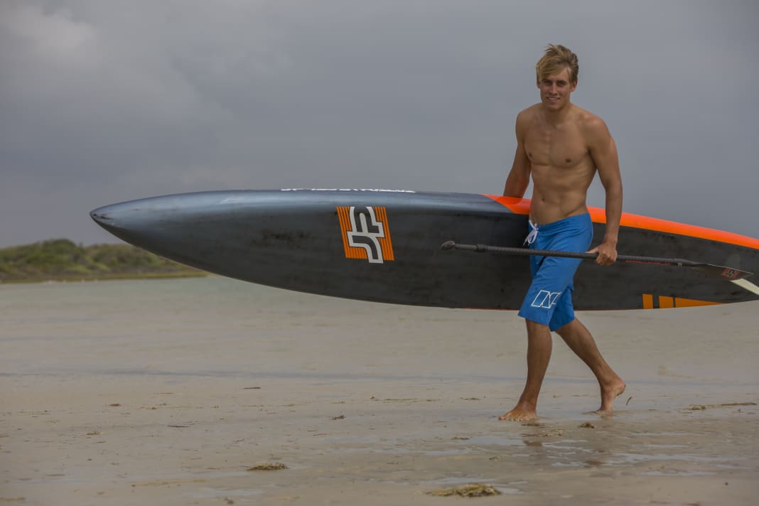 Back from the shallow water session in Langebaan Lagoon
