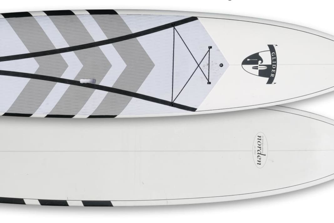Surf-Outline beim Norden Glider 12’4” x 28,5”