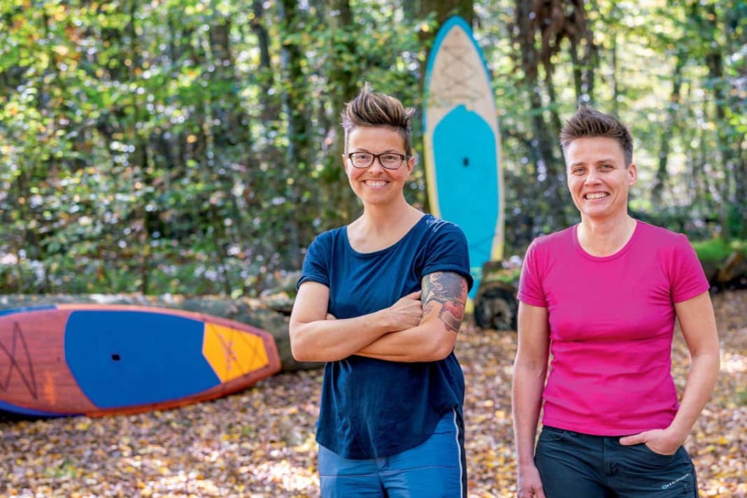 The Lite Venture founders: Anne van Roode (right) and Myriam Eismann