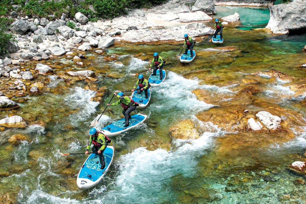 Basic knowledge for the river: With the right riding technique, you can master all obstacles.