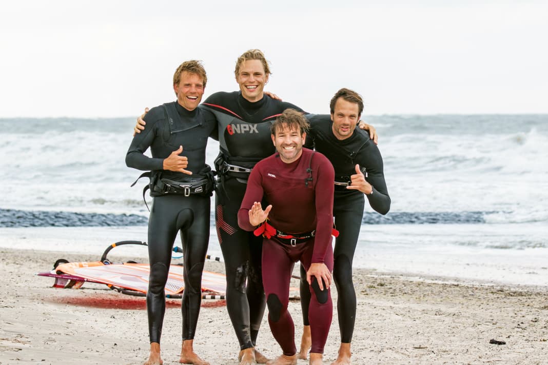 For Klaas Voget, this is the first July in more than ten years that he has not been racing in the World Cup. The Norderney sessions with old mates and civilian colleagues Arno Ufen, Erik and Freddy brought back lots of great memories.