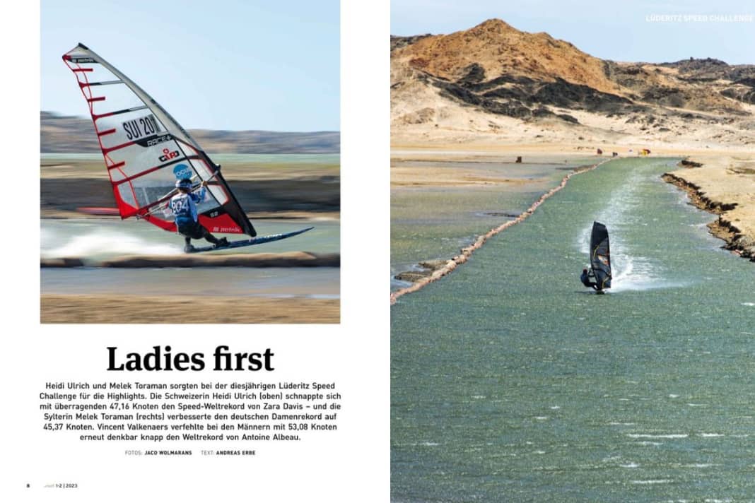 Women were the main focus of the Lüderitz Speed Challenge