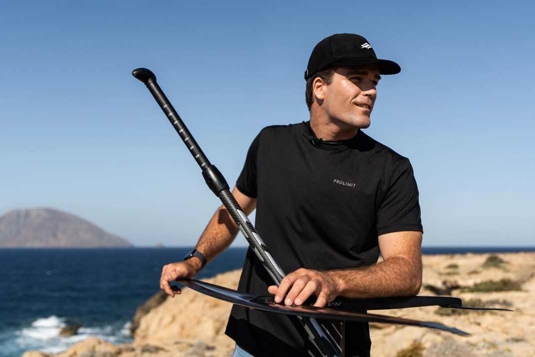 Andrew Gibbons verstärkt die Foil-Entwicklung bei Naish