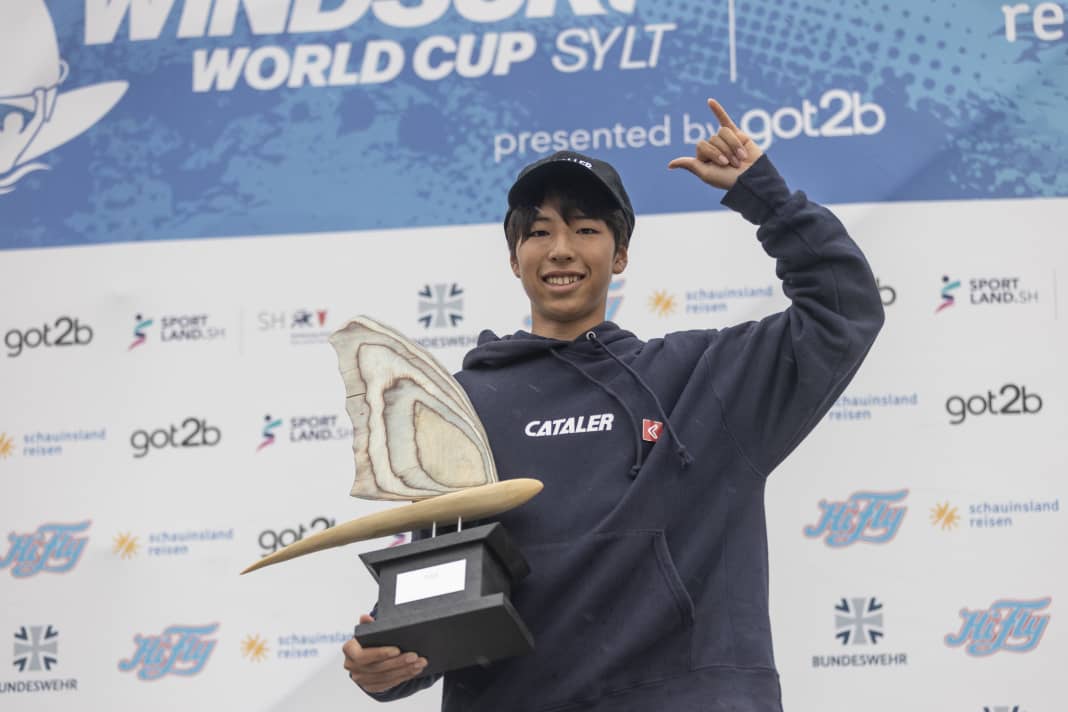 Der 17-Jährige Japaner wurde 2023 zum U20-Weltmeister im Freestyle gekürt.