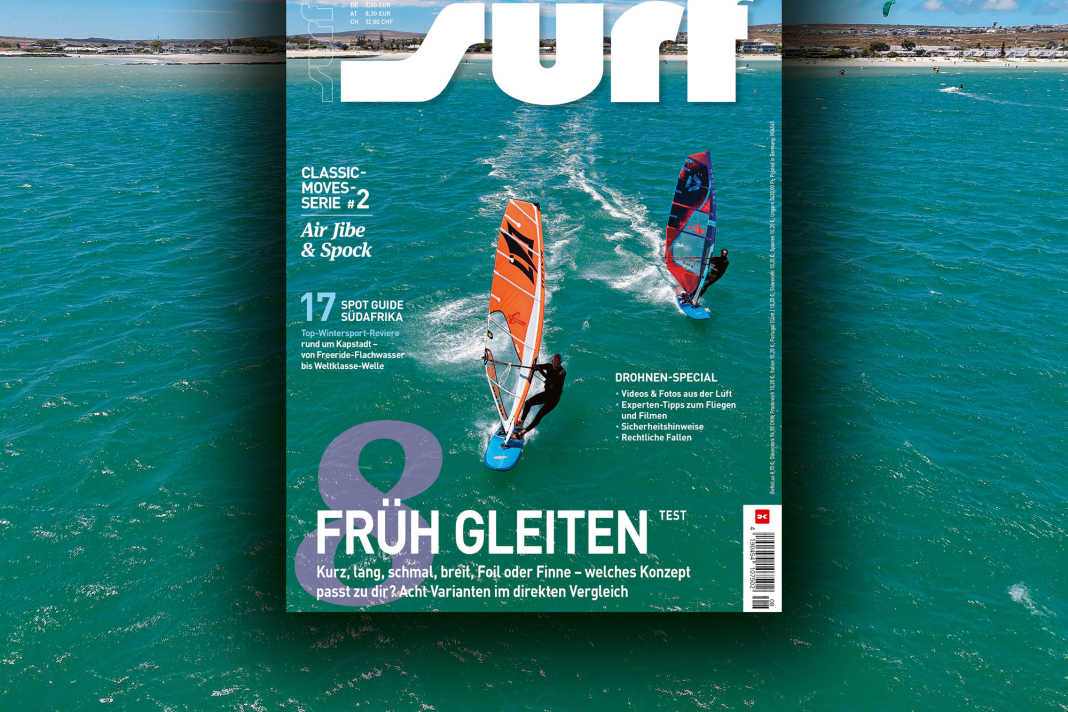 Ein Drohnen-Bild aus Südafrika - gleich zwei Themen im Cover vereint. Pilot und Fotograf war Chef-Tester Stephan Gölnitz