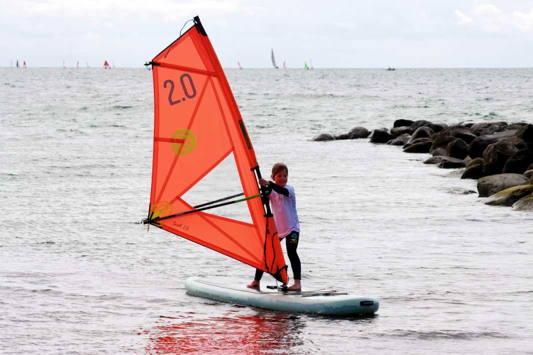 Bei den Kids-Kursen von surf und Saltwater wurde das Goya Surf Trainer ausgiebig getestet