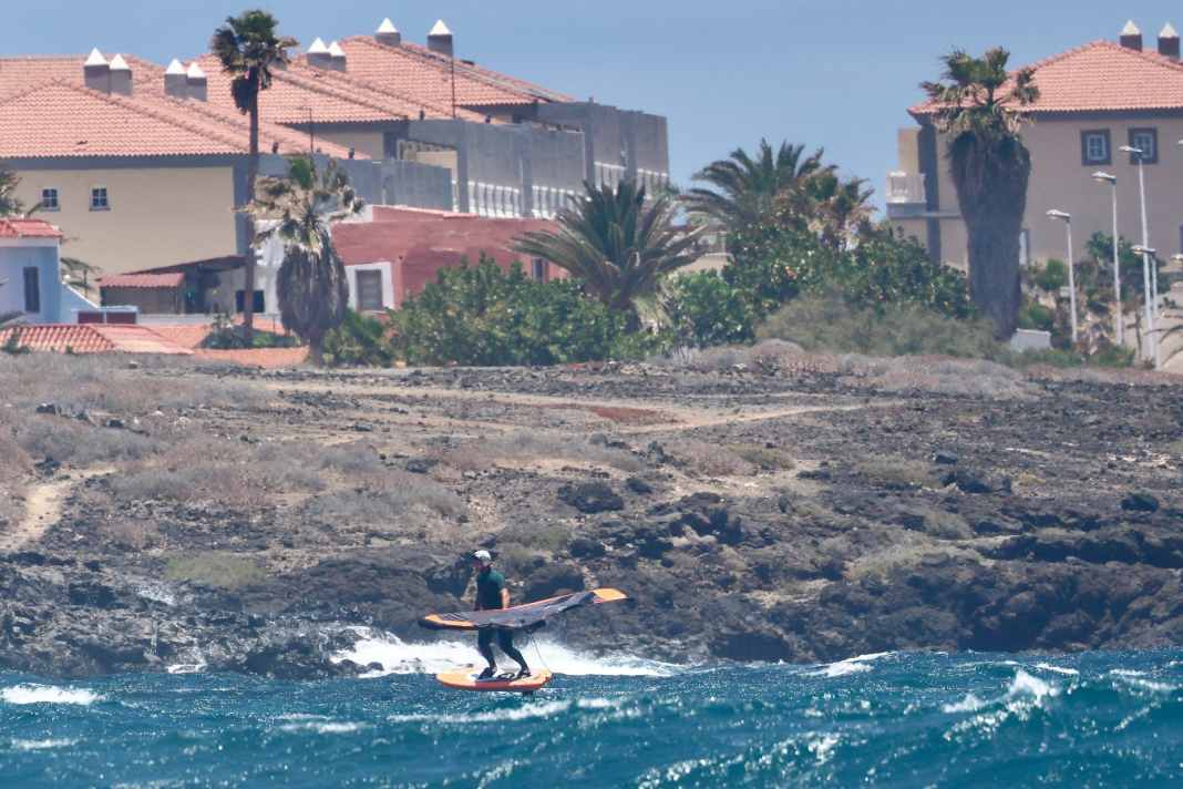 El Medano is located in the south of Tenerife