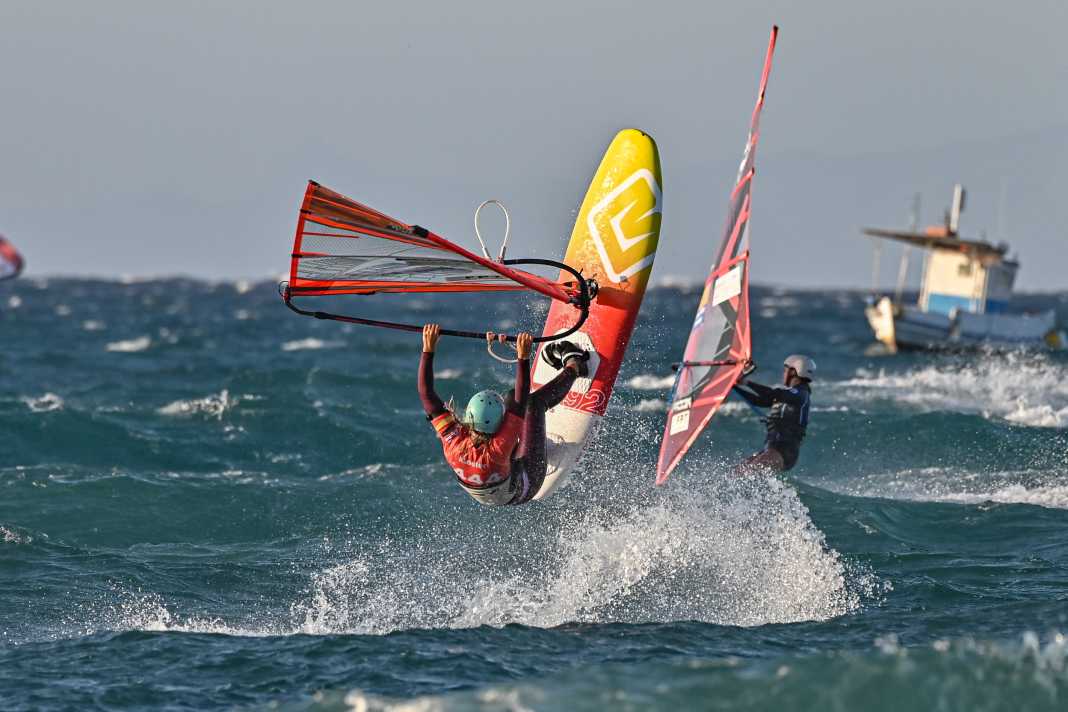 Lisa Kloster is currently in second place at the season finale on Naxos.