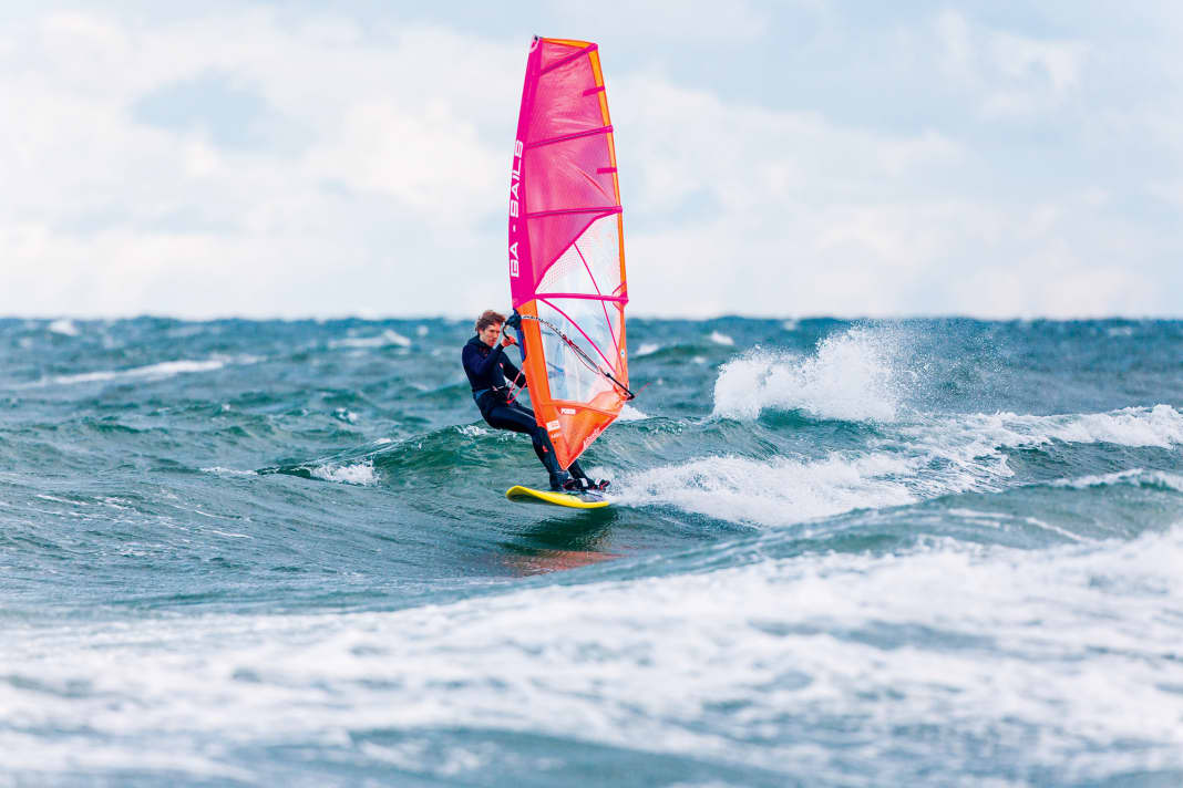 1. leave the peak of the wave downwind