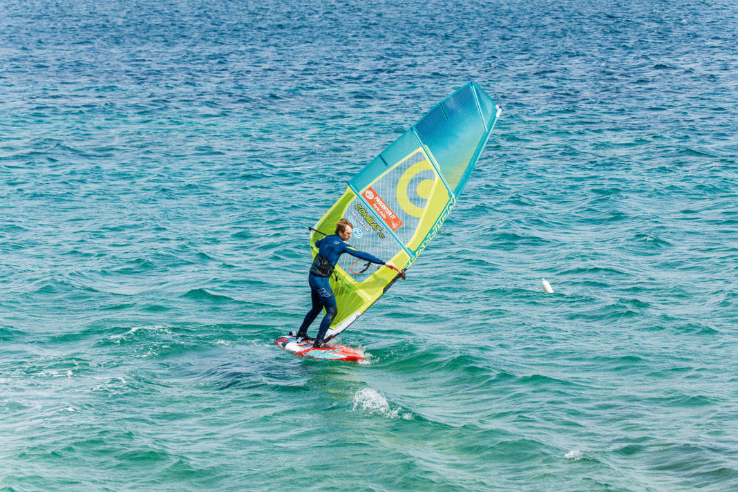 Die Helitack - auch auf Shortboards schnell und elegant wenden