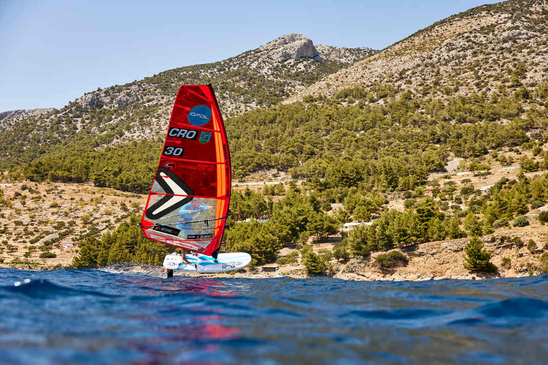 You can get on the water right in front of the Aloa campsite