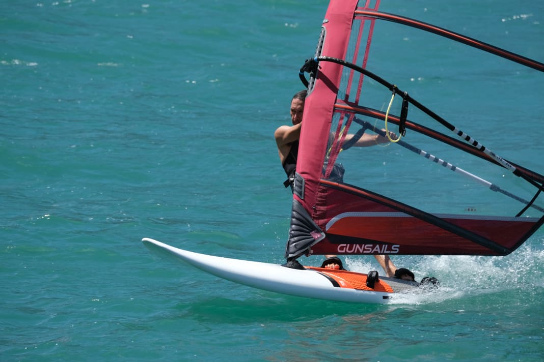 The RRD has a very sporty look when fully planing.