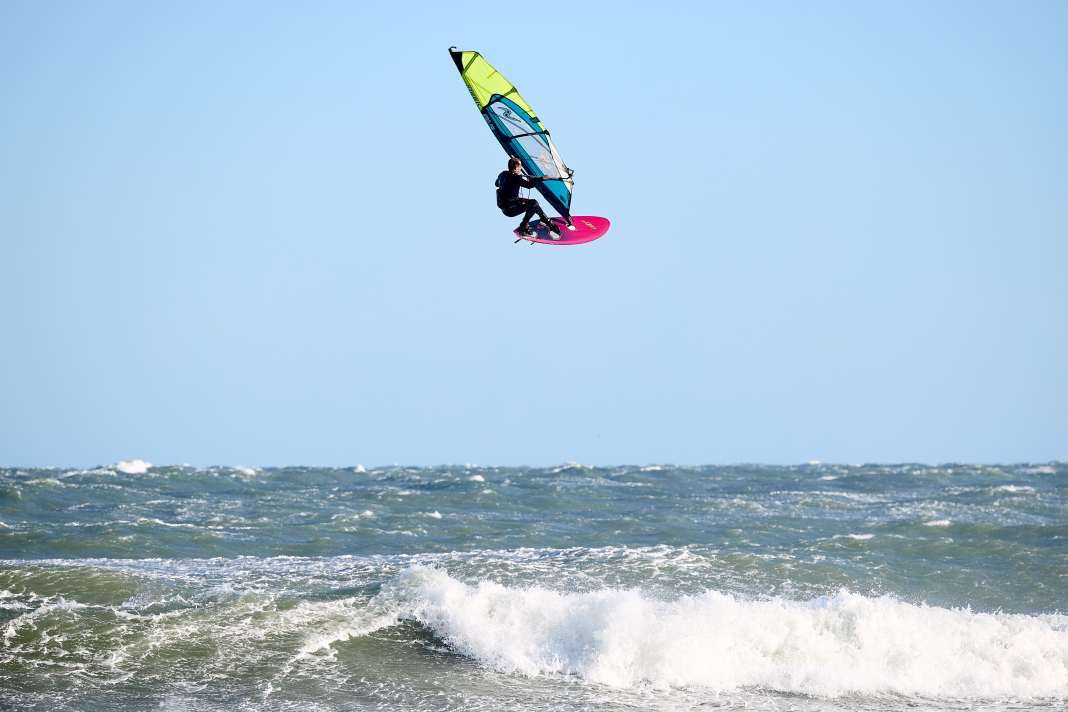 The JP-Australia Magic Ride in a surf test