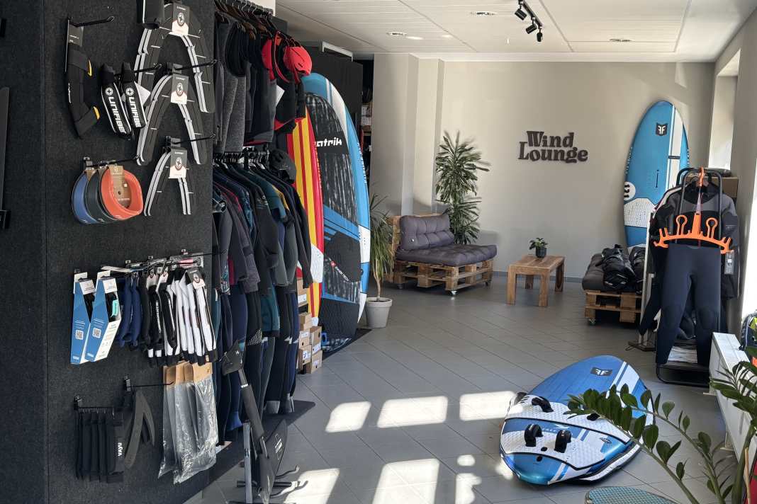 In Markkleeberg bei Leipzig hat Wind Lounge einen sehr schicken Shop eingerichtet