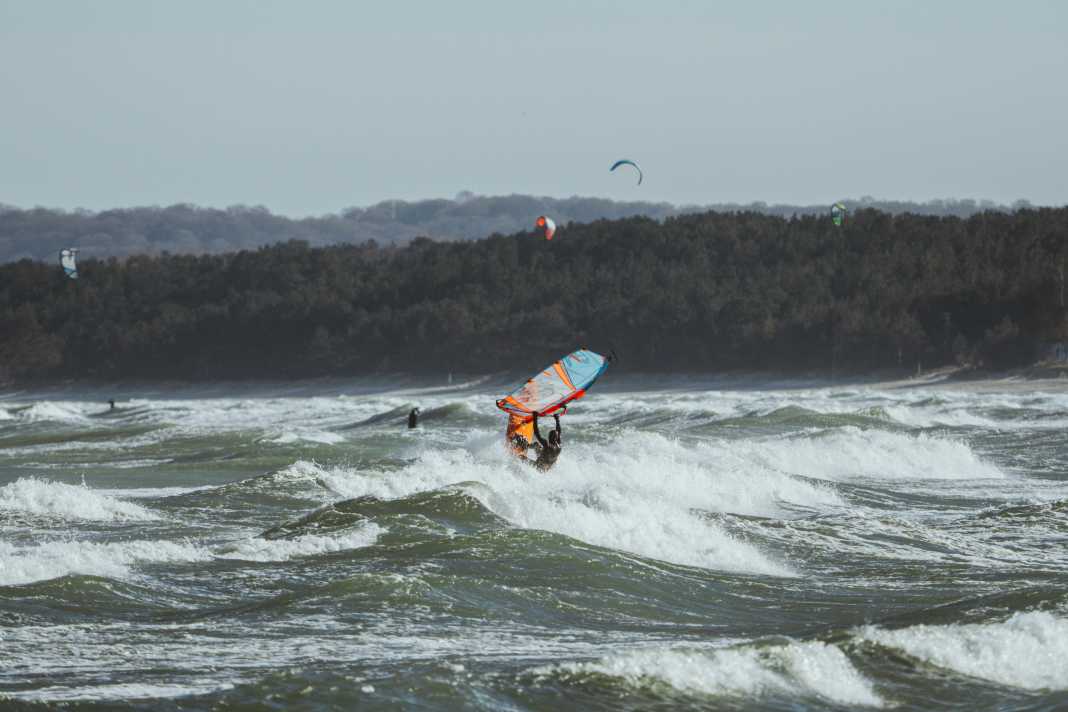 Neu Mukran ist an Tagen mit wind aus Nordost der "place to be"