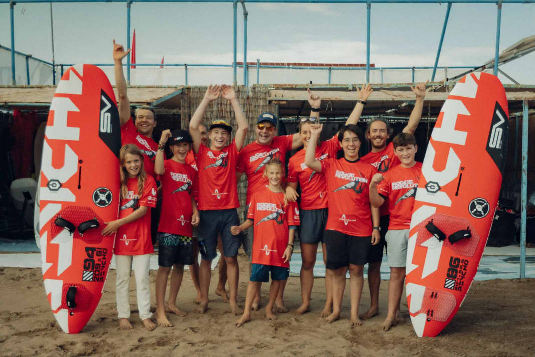 Successful first Rookie Revolution Camp on Rhodes