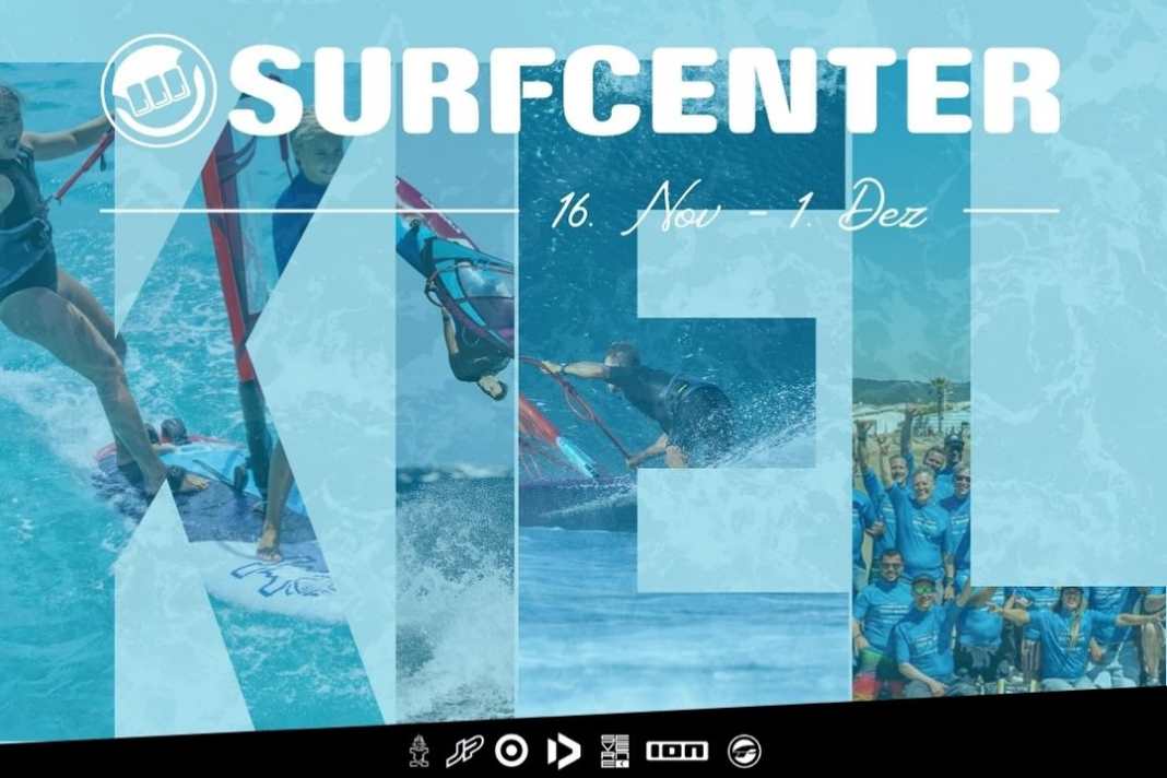Nur kurze Zeit hat das Surfcenter einen Ableger in Kiel.