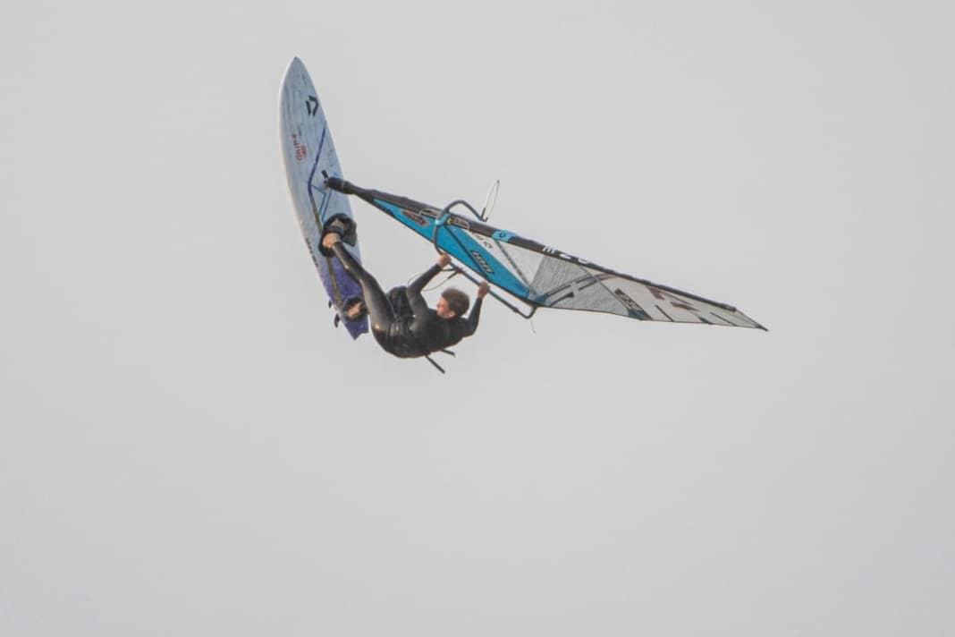 Tobias Bjørnå won the wave classification of the Danish Open in Cold Hawaii