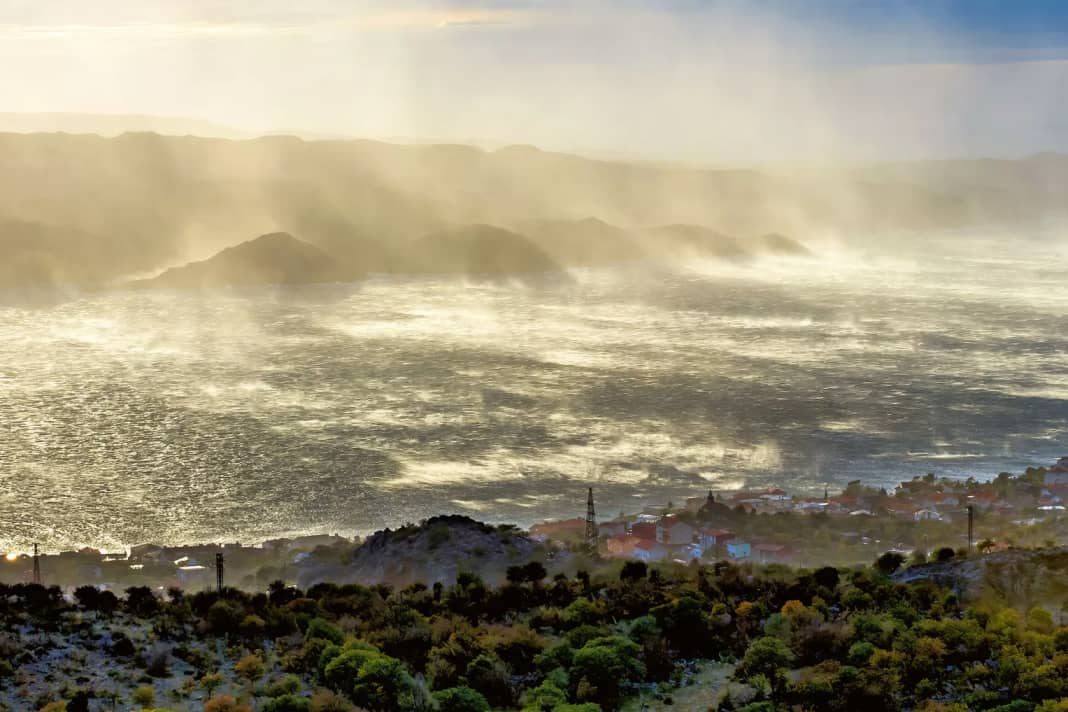 Die Bora kann in Kroatien gnadenlos wüten, aber auch sanfte Seiten zeigen 