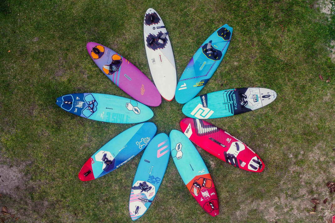 We tested nine Freemove boards with around 115 litres