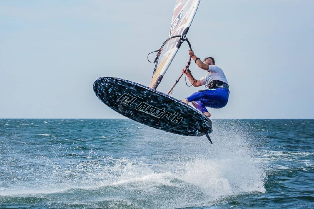 Im Deutschen Windsurf Cup wird es 2023 wieder eine Wertung nur für Finnen-Fahrer geben.
