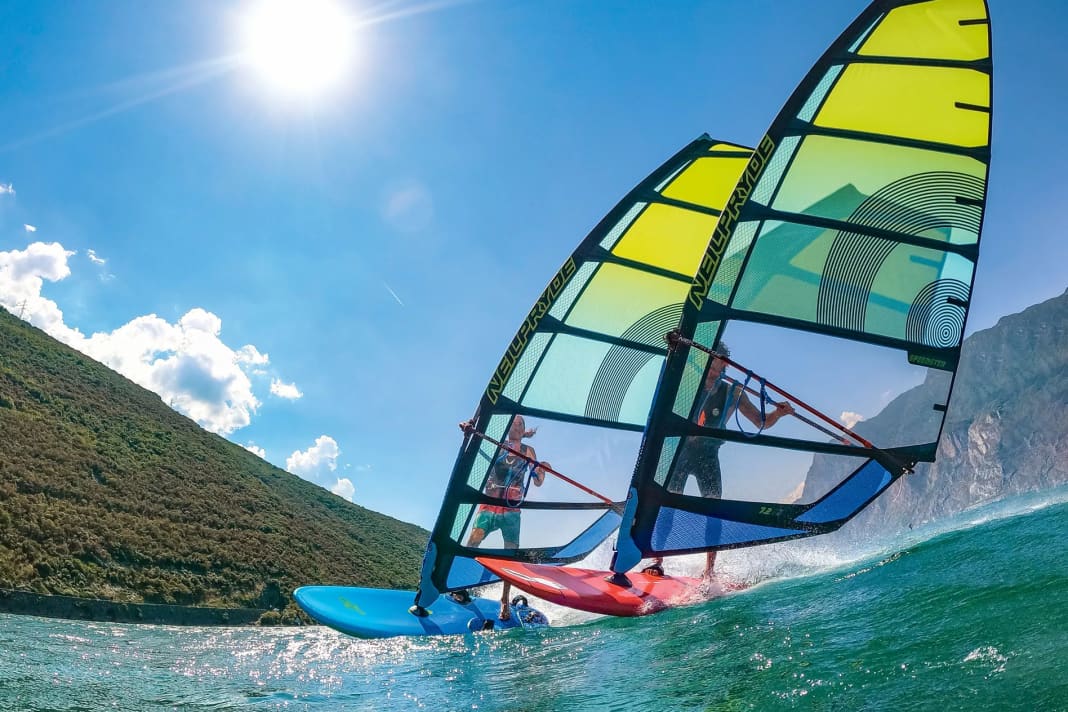 The RDM masts performed well or even "better" in all the sails tested.