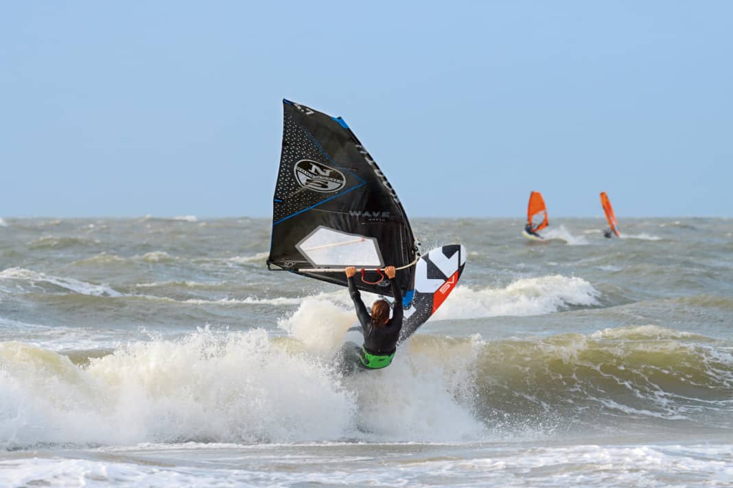 North Sails Wave 4.7 surf test