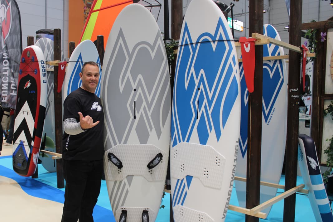 Sergio Alonso Minuth has 30 years of experience at Sailboards Tarifa, now he is to get F2 back on track