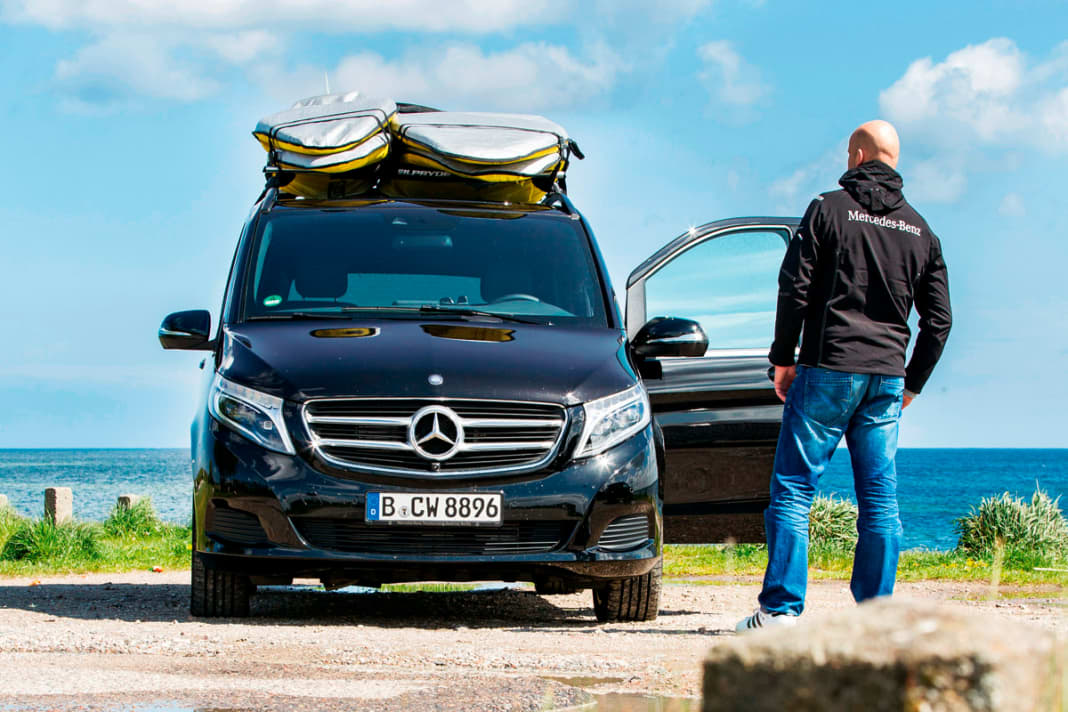 When transporting boards side by side, it is best to secure each board stack with its own straps on each side.