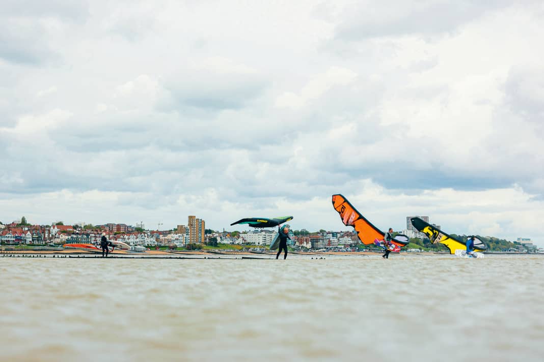 In Southend-on-Sea trifft sich die Wassersport-Community vor allem bei Niedrigwasser. Dann gibt‘s hier eine Speed- und Manöverpiste der Extraklasse.