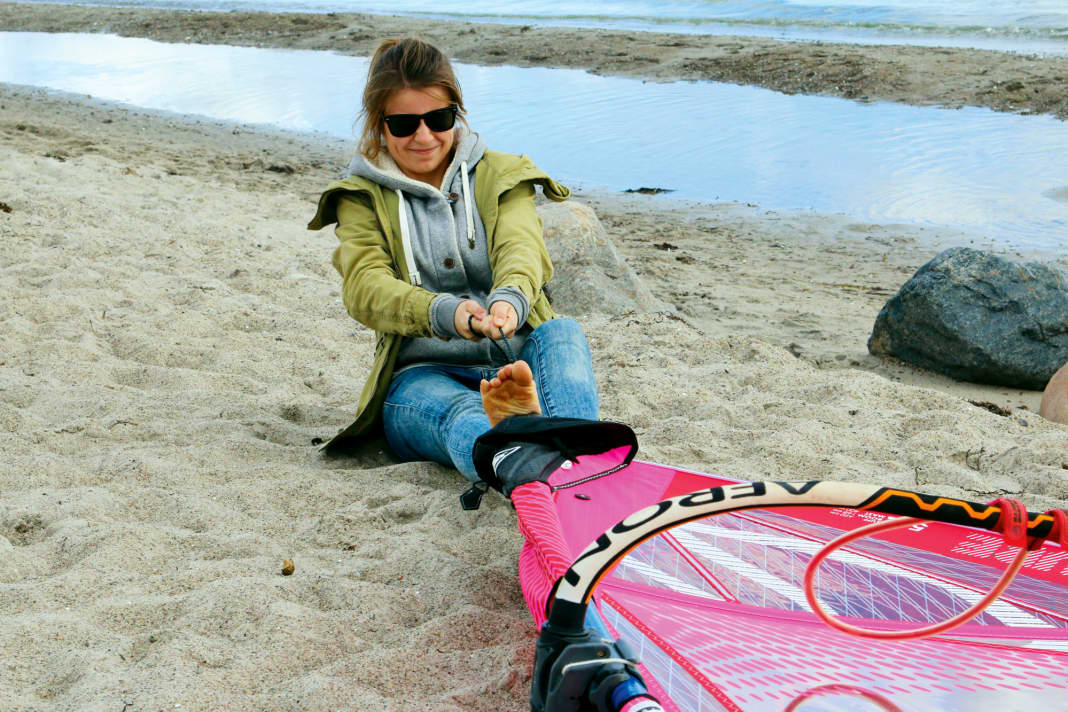 Sail trimming in particular is annoying for many women.