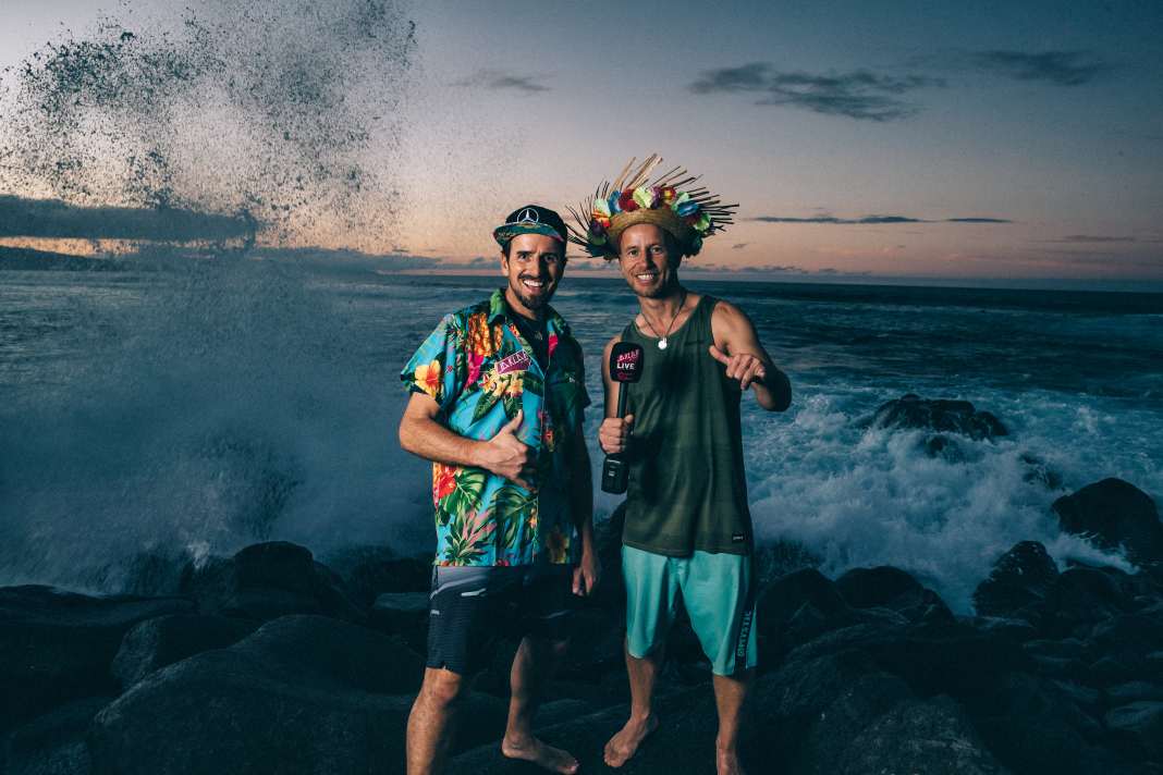 Always with a broad grin and preferably everything as colourful as possible: Harry Goeft and Marco Wedele from JAKLAR