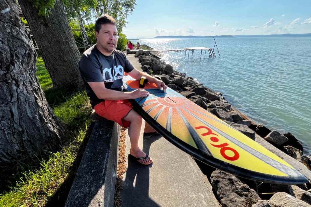 Bertalan Csik ist einer von fünf Mitarbeitern bei Mojo