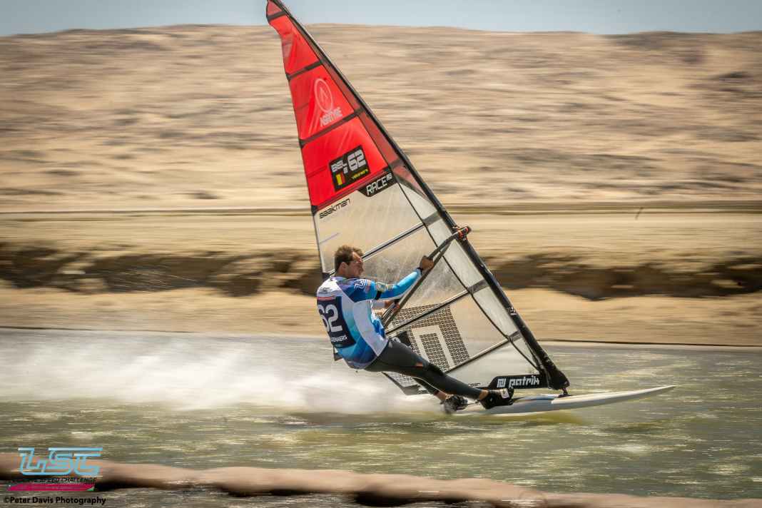 Vincent Valkenaers is the fastest so far in the Lüderitz Speed Challenge 2025 with 46.94 knots