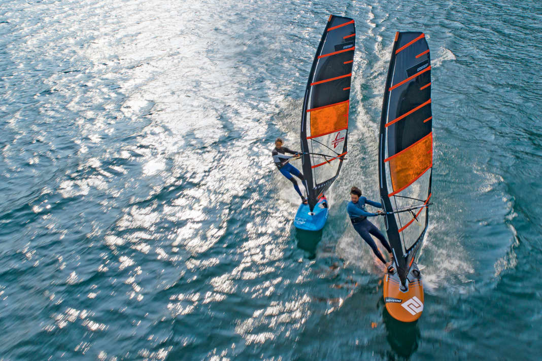 We pitted nine freerace boards against each other on Lake Garda