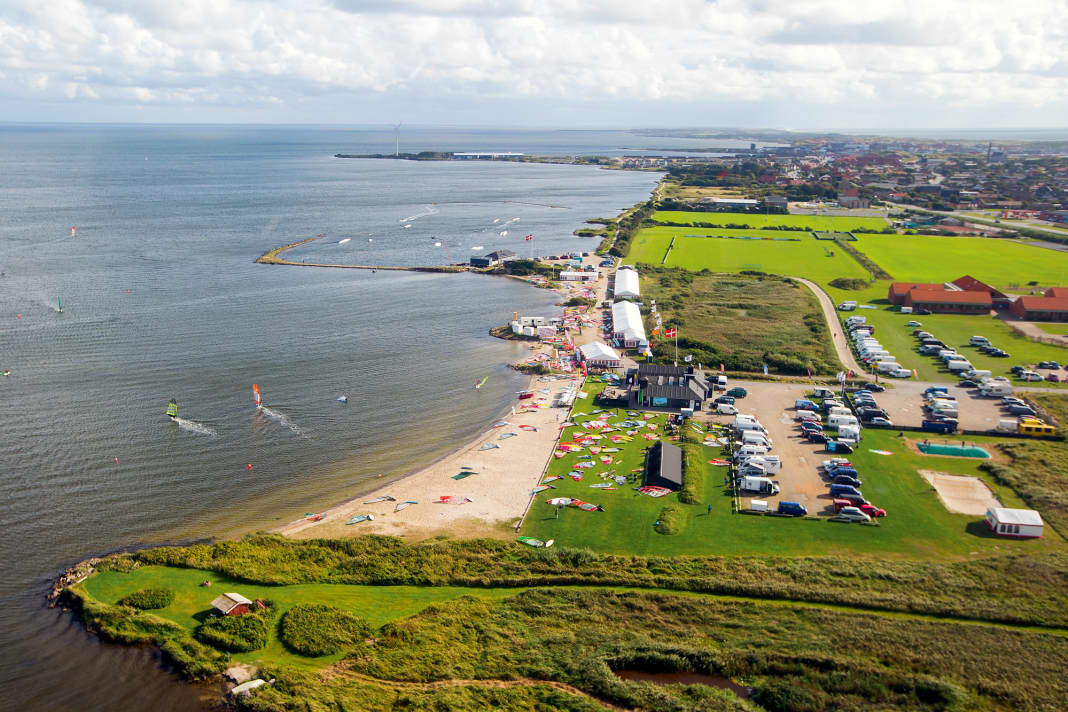 Hvide Sande Nord mit perfekter Infrastruktur und großem Stehbereich