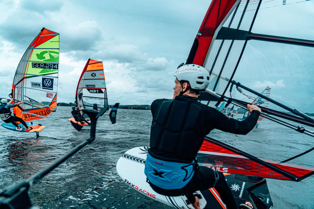 There is a slalom training programme for professionals and amateur racers at Lake Wittensee when the conditions are right
