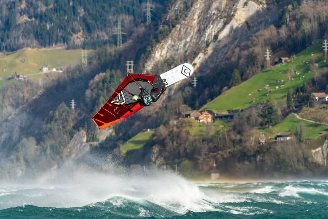 The hairdryer can cause headaches - even if they are caused by rotation, as here with Balz Müller