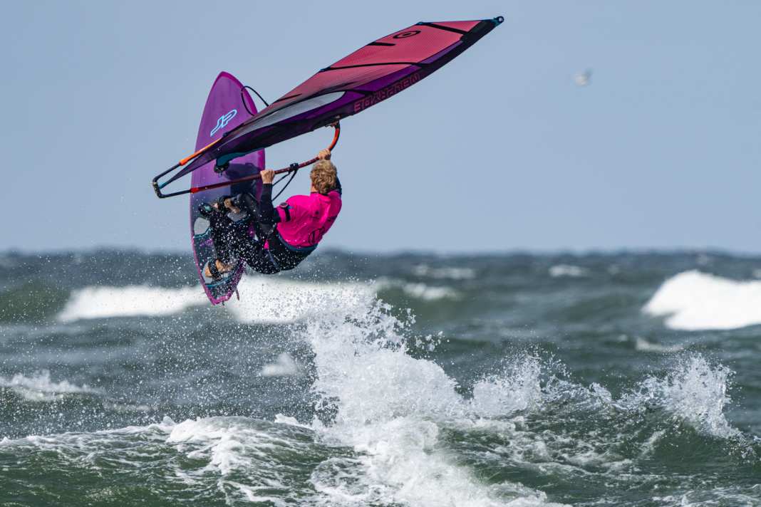 Jumping was difficult in the Sylt conditions at the California Windsurf Cup