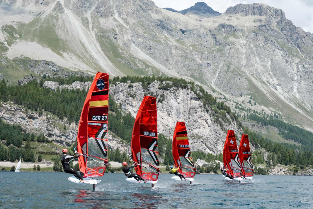 iQFoil-Camp am Silsersee